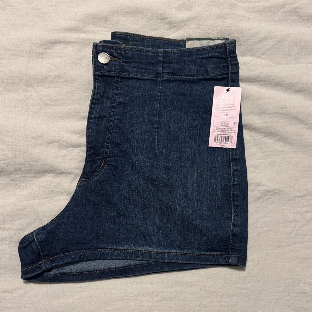 Wild Fable Dark Blue Jean Shorts